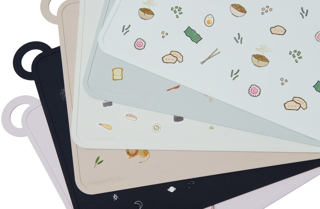 Loulou Lollipop Silicone Placemat Printed - Ramen