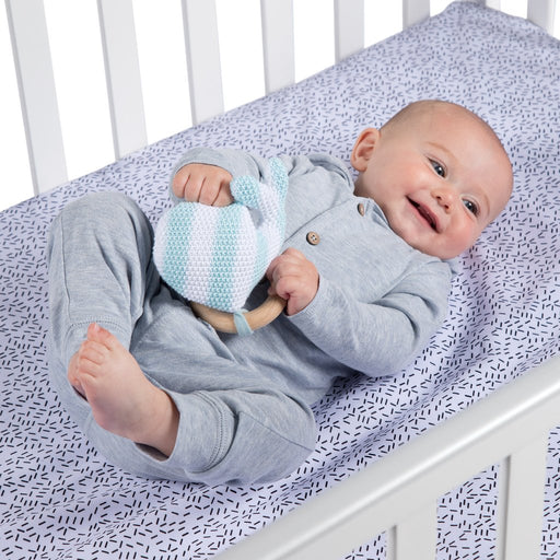 Manhattan Toy Knit Rattle Whale