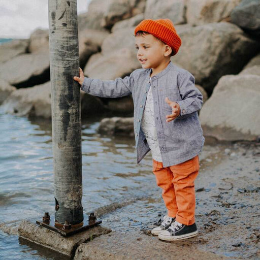 Souris Mini Colored Stretch Denim Pants - Sand (F21B3906B)