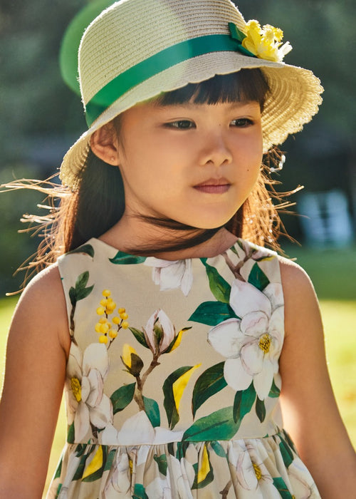 Mayoral Printed Dress - Beige