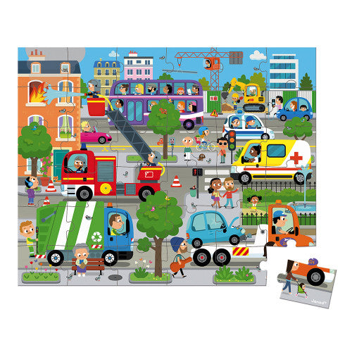 Janod Puzzle City 36pcs