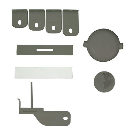 Qdos Adhesive Double Door Lock - Grey - CanaBee Baby