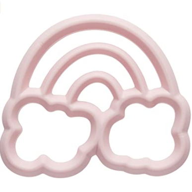 Itzy Ritzy Silicone Baby Teether - Rainbow