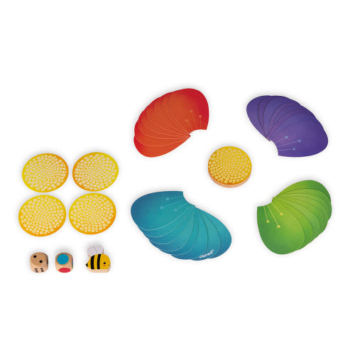 Janod Racing Board Game - Happy Bzz