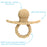Razbaby Razberry Teether - Caramel