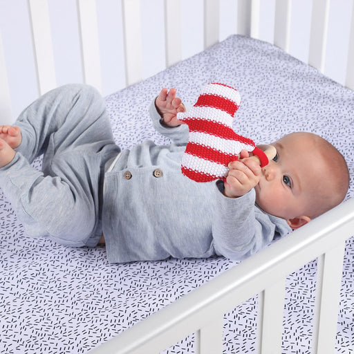 Manhattan Toy Knit Rattle Hippo