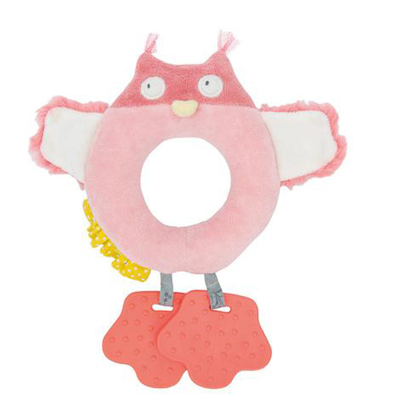 Moulin Roty Ring Rattle Owl