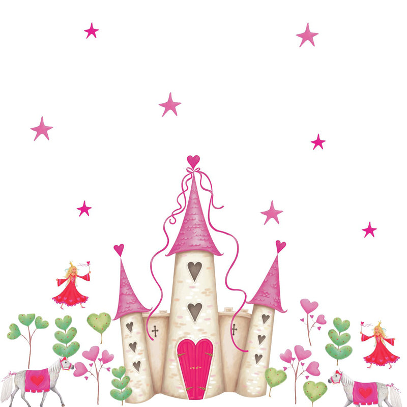 Roommates Princess Castle Byom Wall Appliques - CanaBee Baby