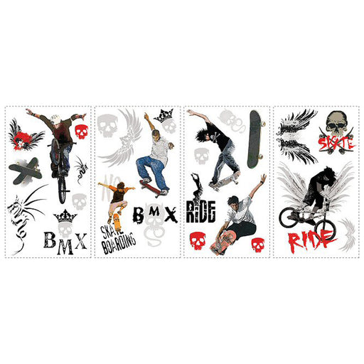 Roommates Extreme Sport Wall Appliques - CanaBee Baby