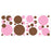 Roommates Just Dots Pink&brown Wall Decals - CanaBee Baby