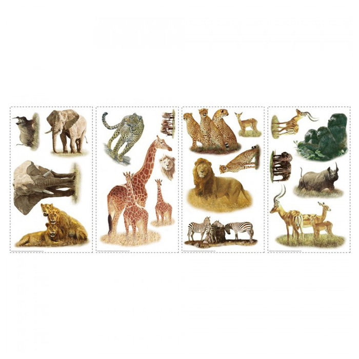 Roommates Safari Wall Decals - CanaBee Baby