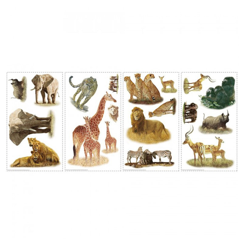 Roommates Safari Wall Decals - CanaBee Baby