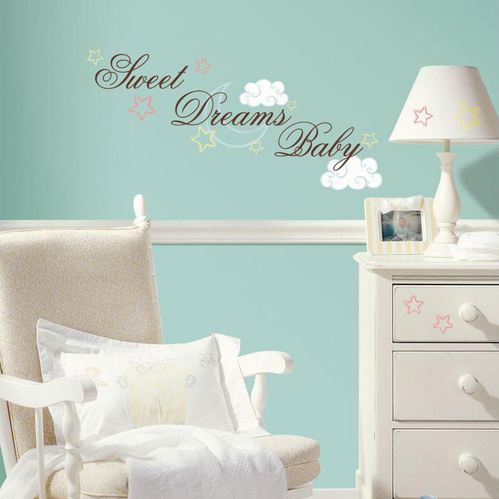 Roommates Sweet Dreams Wall Appliques - CanaBee Baby