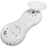 Rotho Digital Bath Thermometer With Suction Cap - Ceramic White