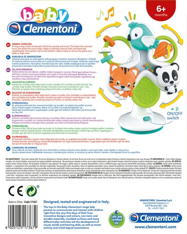 Clementoni Round & Round Animals