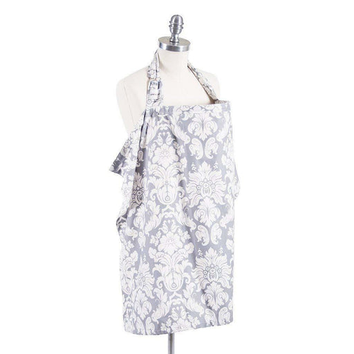 Bebe Au Lait Nursing Cover - Chateau Silver