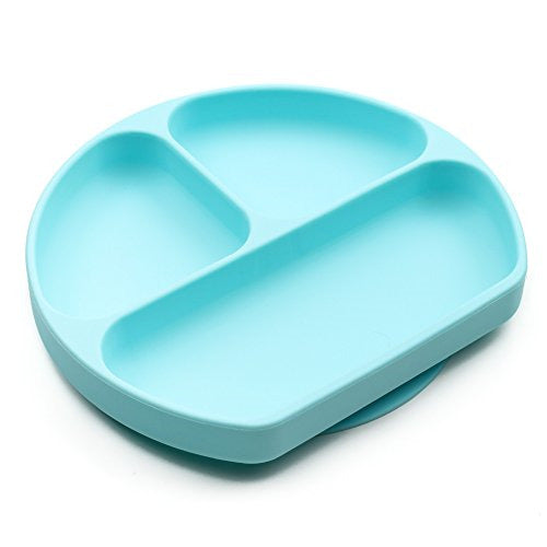Bumkins Silicone Grip Dish Blue (BK367)