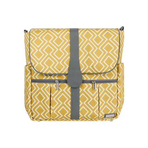 Jj Cole Diaper Backpack Citrine Lattice