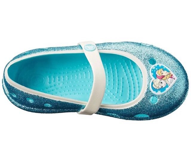 Crocs Keeley Frozen Flat Blue