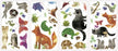 RoomMates Woodland Friends Wall Decals