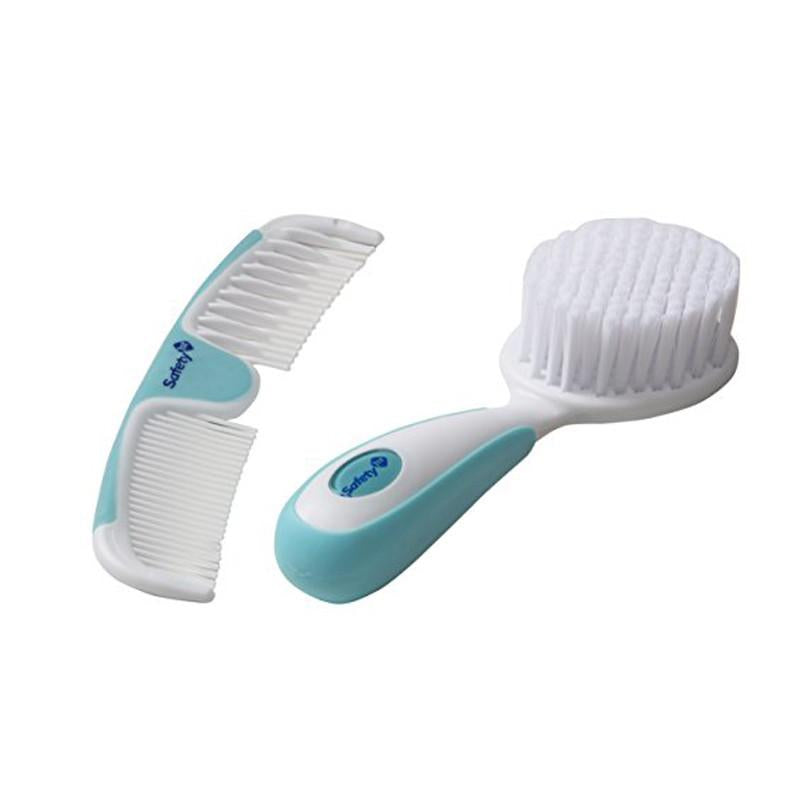 Safety 1st Easy Grip Brush and Comb Set Colors May Vary Multi-Colored - CanaBee Baby