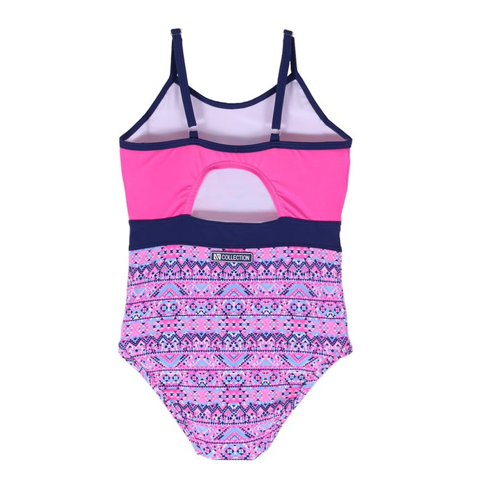 Nano Geometric Print Azalea Pink