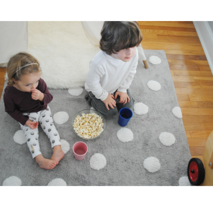 Lorena Canals Washable Rug Topos - Grey(FINAL SALE)