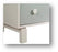 Natart Tulip Bjorn Crib & Dresser - Latte/Sage (MARKHAM IN STORE PICKUP ONLY)