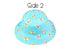 Flapjack Reversible Baby Sun Hat - Mermaid/Seahorse