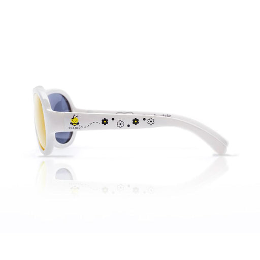 Shadez Designers Children Sunglasses - Busy Bee White - CanaBee Baby
