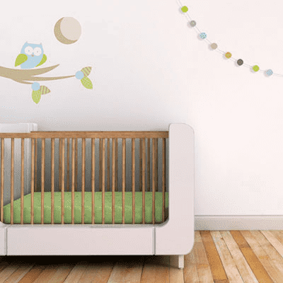 Trendy Peas Monkeys Wall Decal Green Leaf