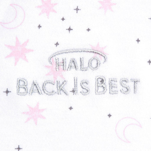 Halo Cotton Sleepsack - Midnight Moons Pink (M 4571)