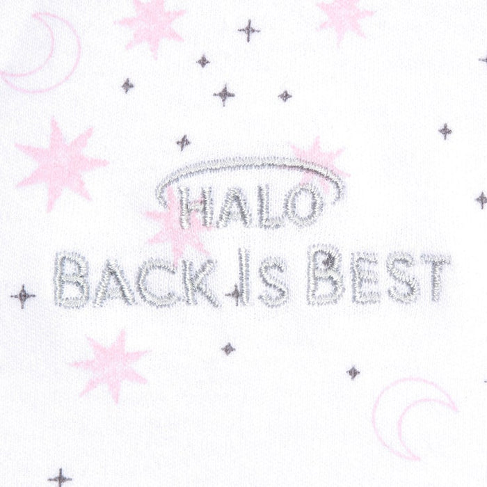 Halo Cotton Sleepsack - Midnight Moons Pink (M 4571)