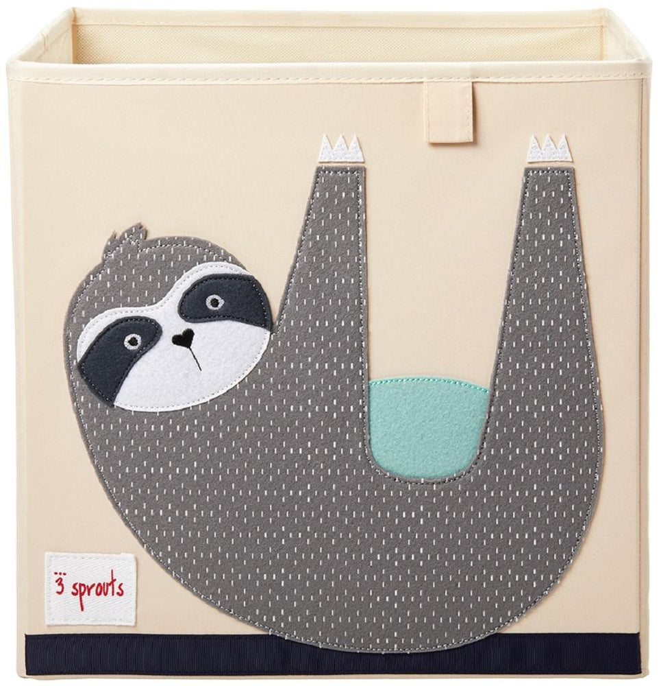 3 Sprouts Storage Box - Sloth Grey