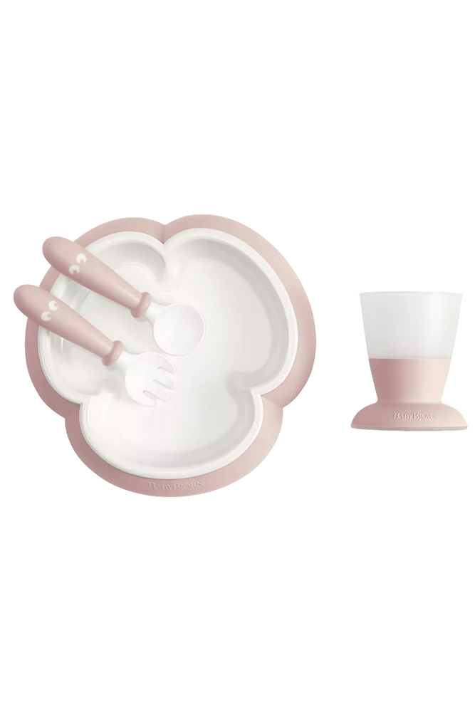 BABYBJÖRN Baby Feeding Set - Powder Pink