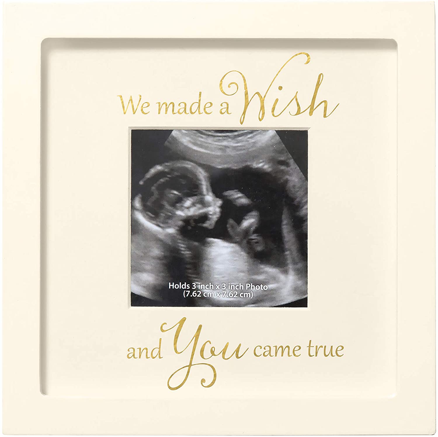 C. R. Gibson We Made A Wish Sonogram Frame (16508)
