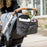 So Young Andi 3in1 Stroller Organizer Black Canvas With Black Straps - CanaBee Baby