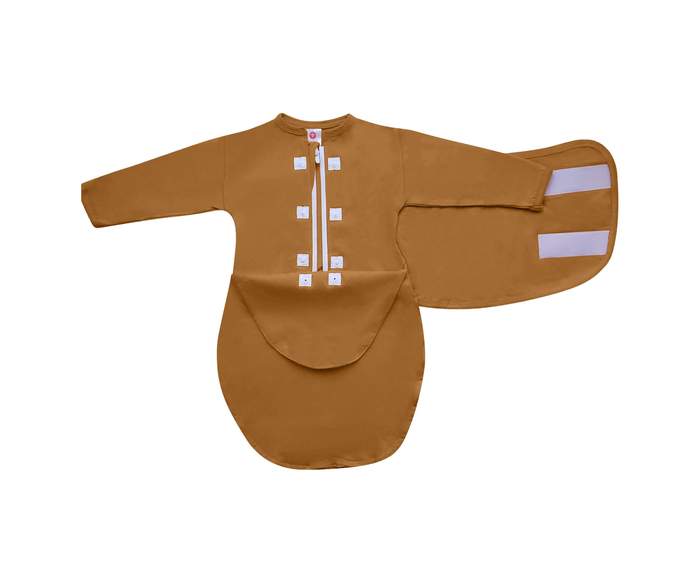 Embe Long Sleeve Starter Swaddle - Sand