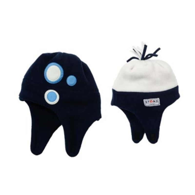 Stonz Hats Polka Dot Navy - CanaBee Baby