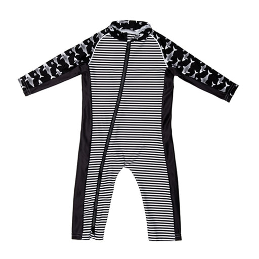 Stonz Infant Sun Suit - Rebel Rebel Black