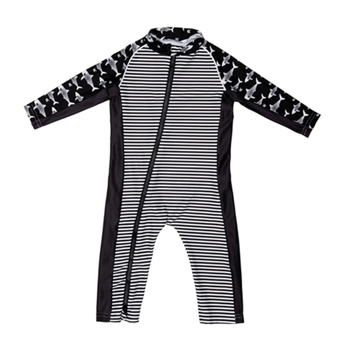 Stonz Infant Sun Suit - Rebel Rebel Black