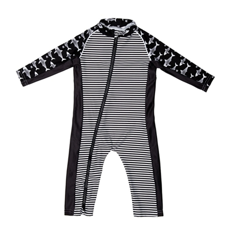 Stonz Infant Sun Suit - Rebel Rebel Black
