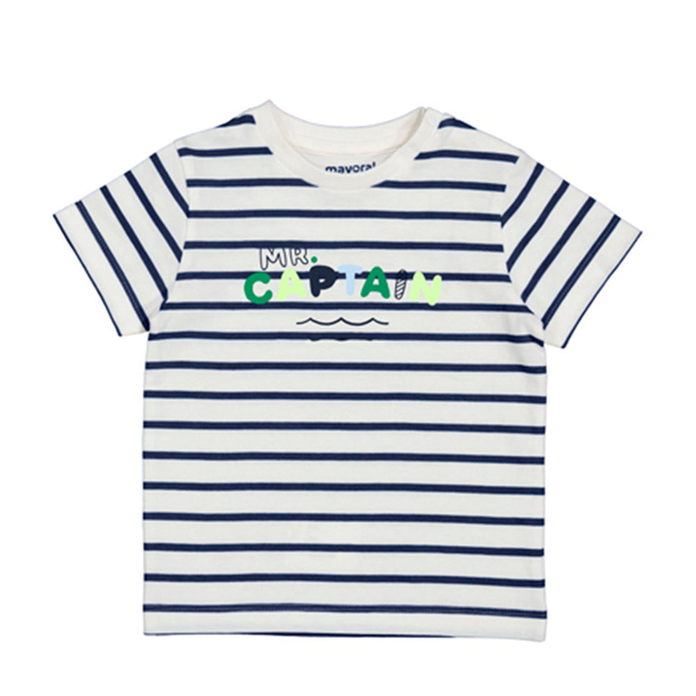 Mayoral T-shirt nautical stripe 1023