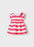 Mayoral Stripes Dress - Fucsia (1913-52)