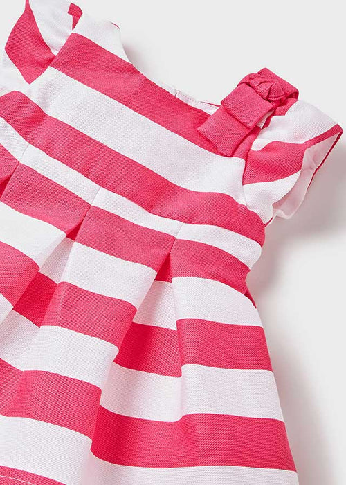 Mayoral Stripes Dress - Fucsia (1913-52)