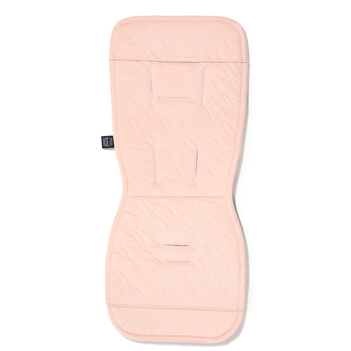 La Millou Jersey Stroller Pad - Moonlight Swan/Velvet Powder Pink