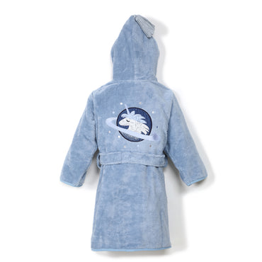 La Millou Bathrobe Bamboo Large - Universe of Unicorn Blue