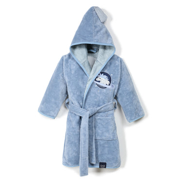 La Millou Bathrobe Bamboo Large - Universe of Unicorn Blue