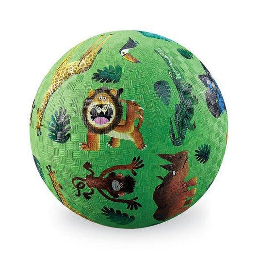 Crocodile Creek 7" Playground Ball - Very wild Animals 21559