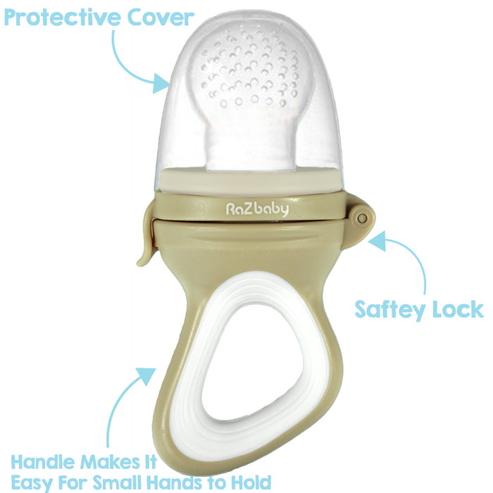 Razbaby Raz Berry Feeder - Caramel RB301